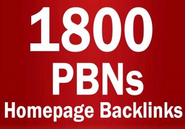 1800 web 2.0 Permanent Homepage Backlinks - Manual work