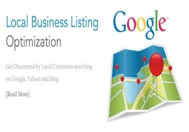 20 SEO business listing manually for your business