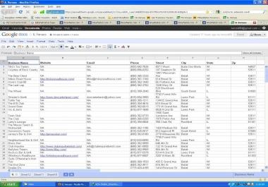 Data Entry Into Excel