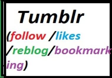 110+ Tumblr follow or likes or reblog or 25tumblr bookmarks for any website or 25 bookmarks for video