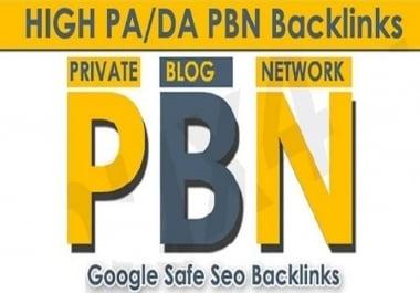 Manually LINKWHEEL using 10+ PBN domain - DA 20+ and TF 20+