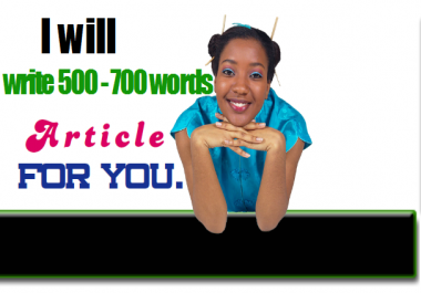 write 500 word SEO,  plagiarism-free articles for you