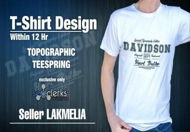 Design unique T Shirt Design for 5