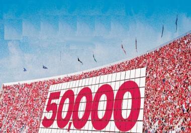 50000 Web Traffic To Your Website,  Blog or Affiliate Link