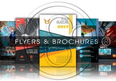 Design a Flyer & Brochures