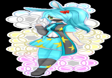 create custom anime and chibi art for you