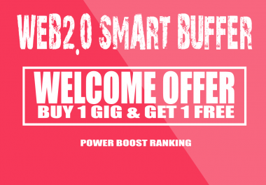 Create 10 Web 2.0 Buffer Blogs DA 90 to 70 With Login Details within 24 hr