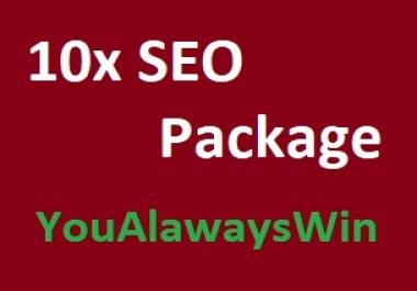 10x Seo Package boost and rank your website with more than HQ 18,000+ backlinks