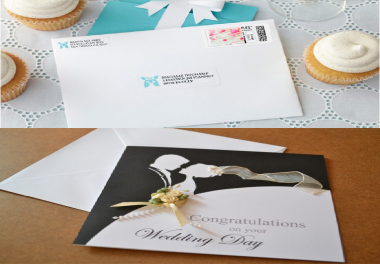 I Writing Letters And Wedding Invitations To 100 People