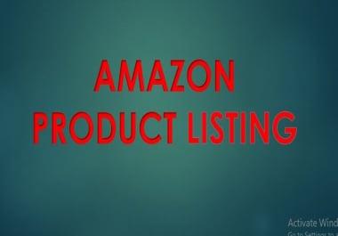 create attractive amazon product listing