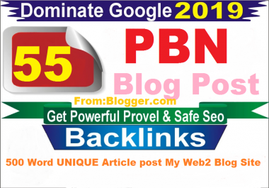 Google Influencing 55 PBNs Blogger BlogPost Backlinks & Drip Feed INDEX My premium indexer