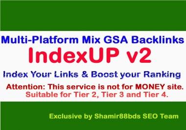 Verified 20,000 Mix GSA SER Backlinks to Index Link Google