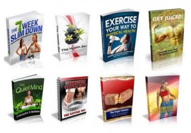 100 Fitness & Health eBooks