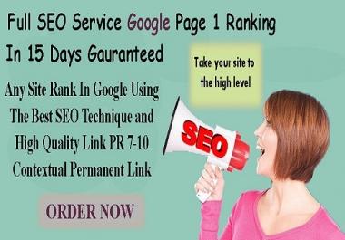 do full off page SEO campaign for your website rank in google 1st page-Update SEO 2019