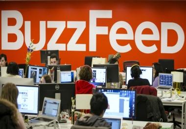 Provide You Guest Post On Buzzfeed with dofollow link