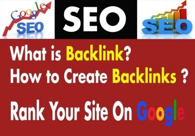 100 Build Perfect SEO Backlinks High DA And PA.
