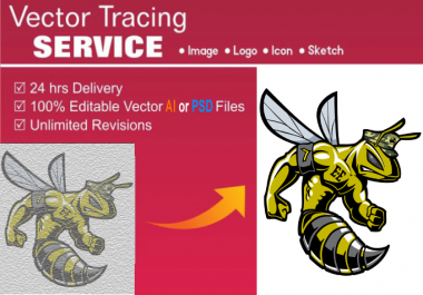 I Will Do Vector Tracing Logo For Redraw Any Images