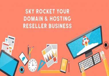 Become Domain and Hosting Reseller with Webstore