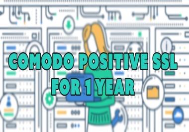 comodo positive SSL installation