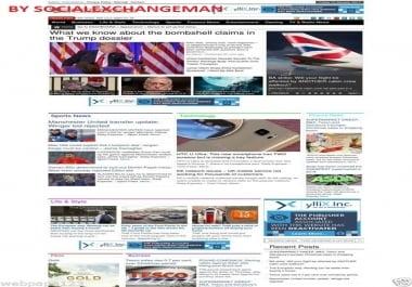 Fully Automated Wordpress News Website - 100 Autopilot - SEO Ready Website