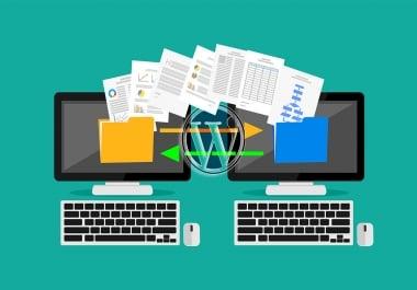 Transfer Wordpress to Another Hosting/Domain