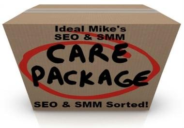 IdealMike's SEO Ranking & SMM Marketing & Promotion Care Package
