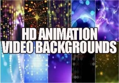 GET 100 HD Animation Background Videos
