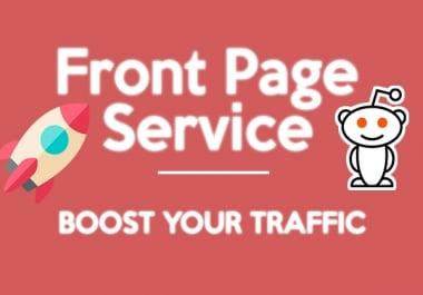 Reddit Front Page Service