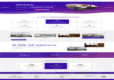 Design responsive HTML single website with Bootstrap for your drawn sketch