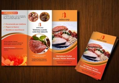 Design A Unique Flyer And Business Brochure