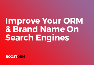 I will push down negative links in google