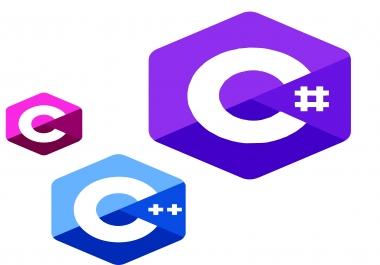 Code your c,  c + or c assignments