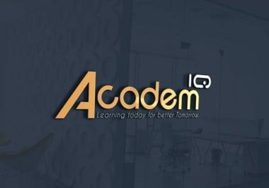 I'll create an awesome modern Logo to promote your brand