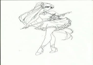 I'll draw any Anime character for you and sign it in your name