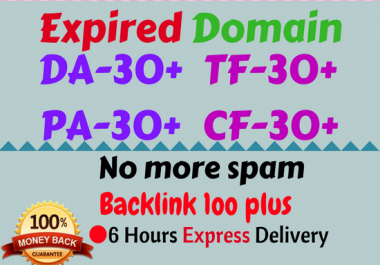 SEO Friendly Expired Domain With High Metrics