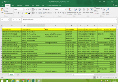 do any type of Large Data Entry