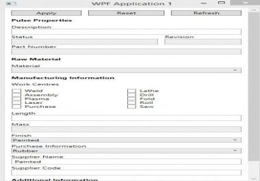 Develop Simple Windows Forms Or Wpf Desktop Application