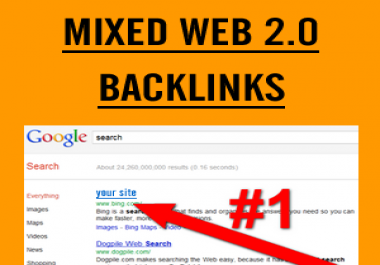 HIGH PA MIXED WEB 2.0 BACKLINKS - GUARANTEED RANK UP