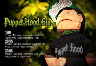 Write,  rap,  produce and record your song on video