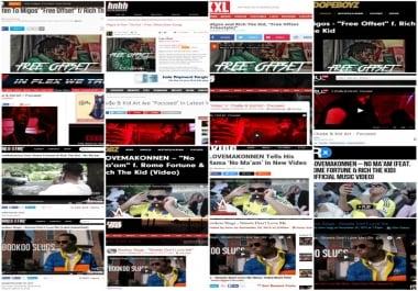 Feature Your Music On Top Ranked Hip Hop Site Of Choice