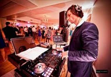 private DJ your party or event with a custom playlist