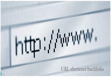 Add 1000+ URL shortener backlinks