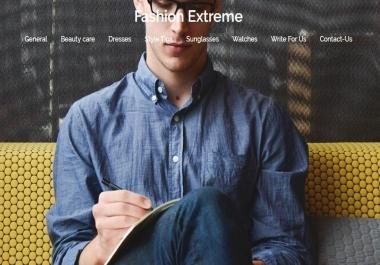 Guest Post on DA 30+ site Niche fashion