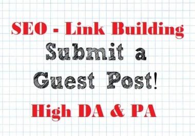 Tech Niche Do Follow Guest Post from DA 50 Ahref 285K