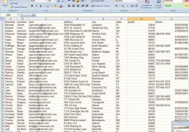 Provide Email List Of Various Niches
