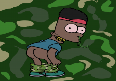 super cool cartoon profile pic,  album and more. cover full owner rights.