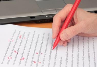 I I Will Proofread And Copyedit Your First 1000 Words