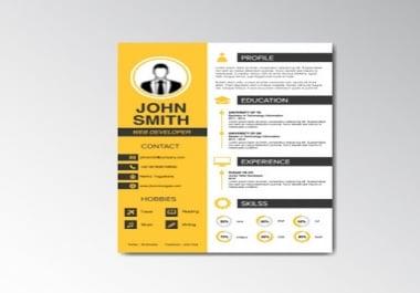 Design Resume, Cv, Cover Letter,  Design Resume