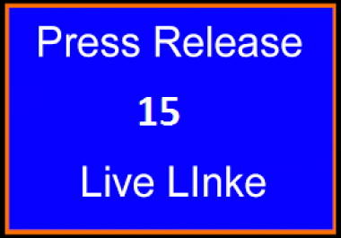 Publish Your Written Press Release To Top 15 PR Distribution Networks