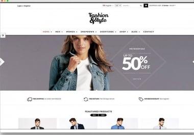 Create Ecommerce Website